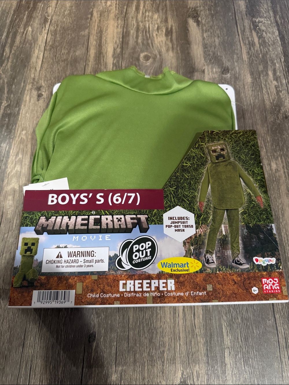 Minecraft Creeper Halloween Costume
